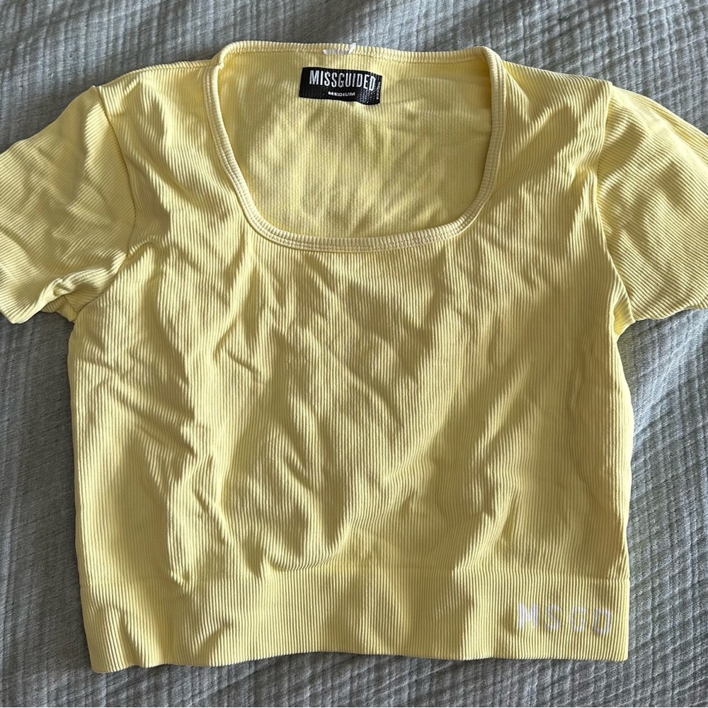 Missguided work out top. Size medium